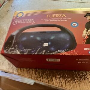 Carlos Santana Fuerza Waterproof Speaker - Black